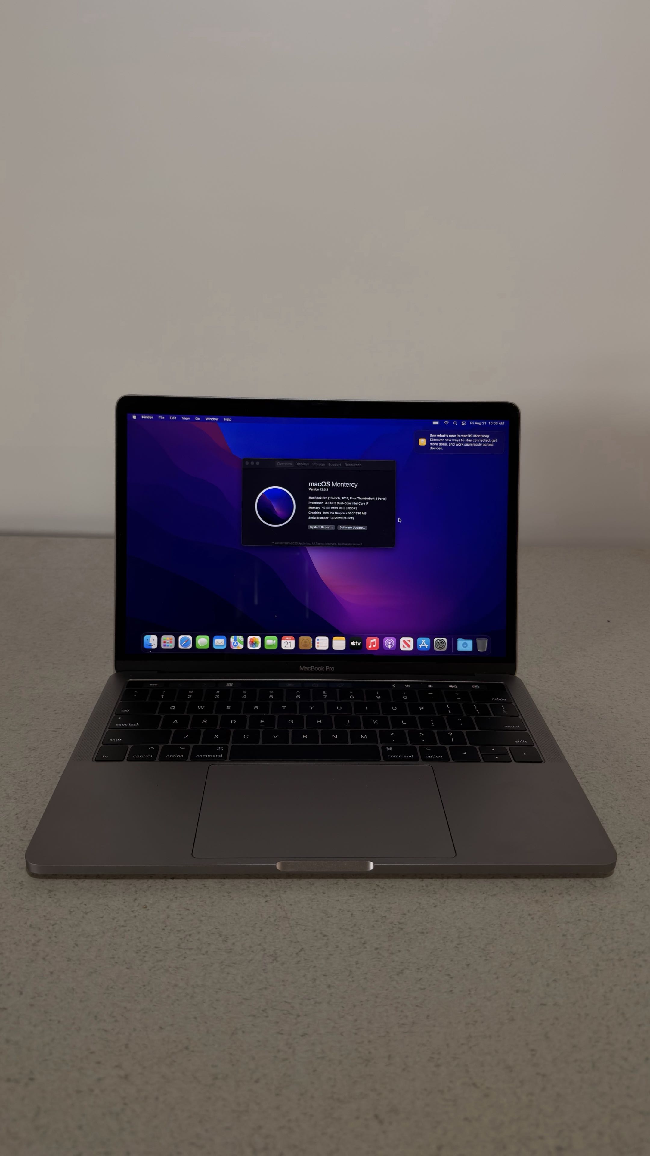 Macbook Pro A1706